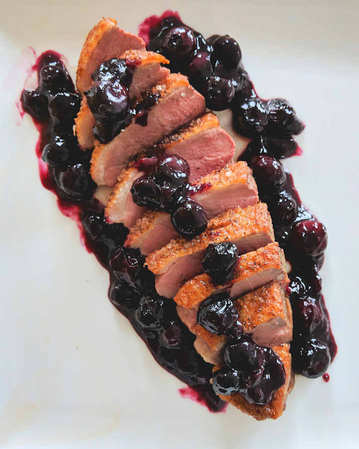 Blueberry Duck | Recipe | Cuisine Fiend
